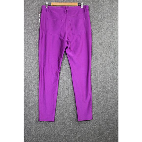 Good American Womens 14 Compression Shine Pants Pop Thistle Magenta Pink - Picture 2 of 6